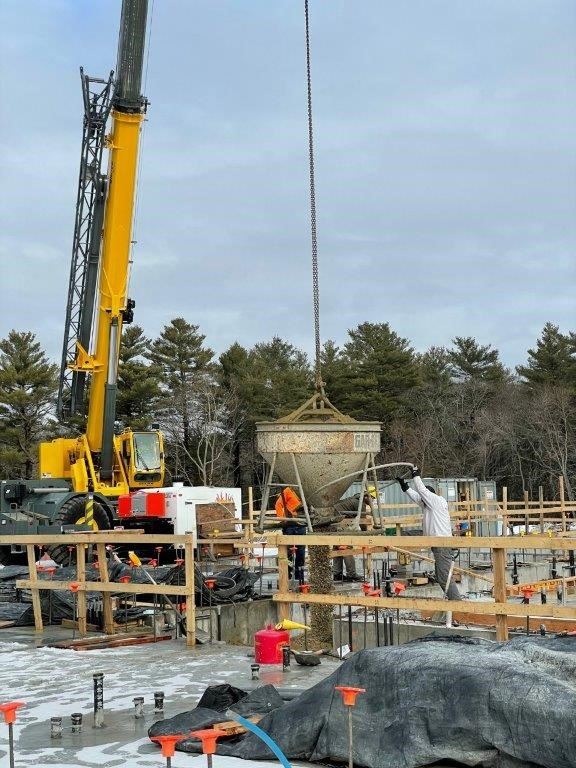 Installation of Electrical Conduits Sweeps at Electrical Room